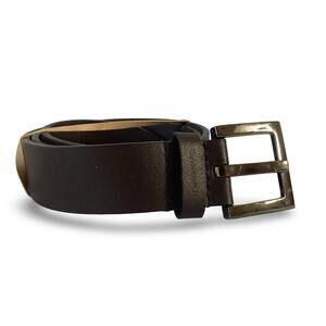 NWOT Calvin Klein Jeans Classic Brown Leather Belt